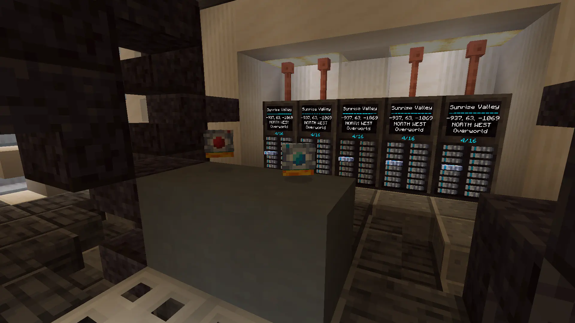 waypoint cartridges and banks with sunrise valley selected